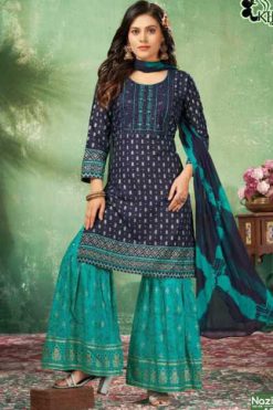 Kinti Naziya Vol 3 Kurti with Dupatta Bottom Catalog 6 Pcs