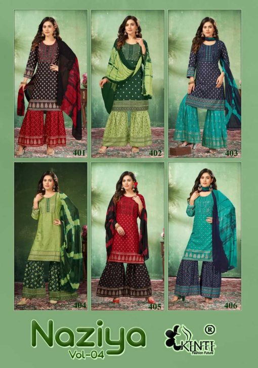 Kinti Naziya Vol 3 Kurti with Dupatta Bottom Catalog 6 Pcs 8 510x728 - Kinti Naziya Vol 3 Kurti with Dupatta Bottom Catalog 6 Pcs