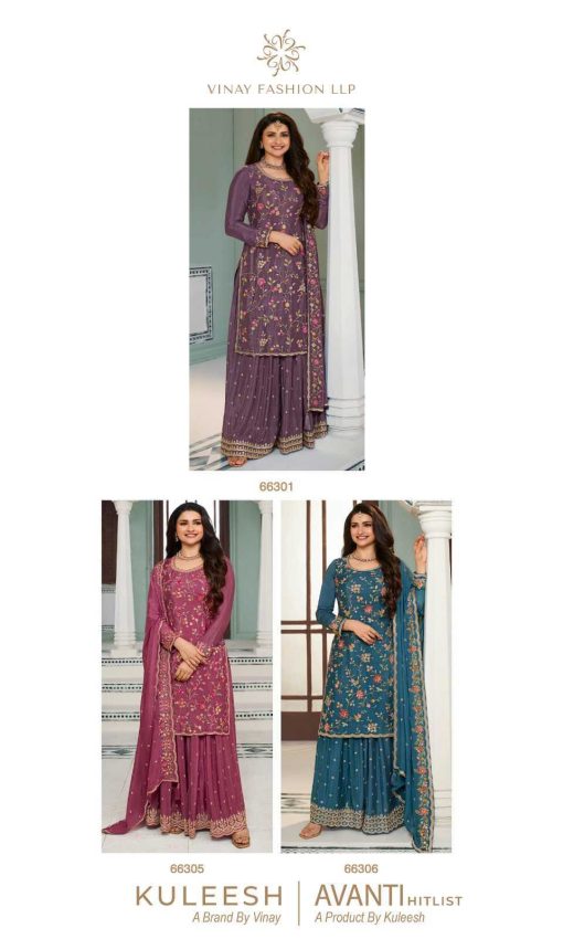 Kuleesh Avanti Hit List by Vinay Chinon Salwar Suit Catalog 3 Pcs 9 510x850 - Kuleesh Avanti Hit List by Vinay Chinon Salwar Suit Catalog 3 Pcs