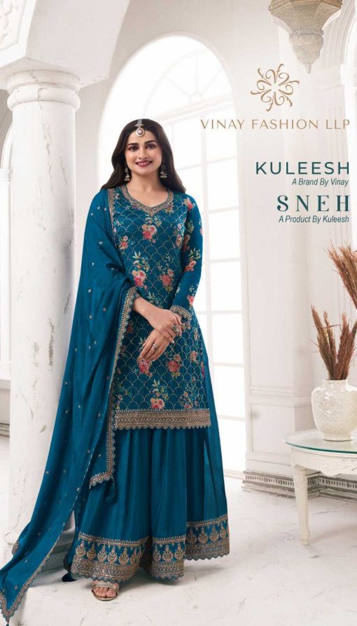 Kuleesh Sneh by Vinay Chinon Salwar Suit Catalog 6 Pcs 1 510x893 - Kuleesh Sneh by Vinay Chinon Salwar Suit Catalog 6 Pcs