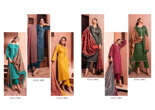 Mumtaz Arts Gazal Viscose Salwar Suit Catalog 6 Pcs 15 510x362 - Mumtaz Arts Gazal Viscose Salwar Suit Catalog 6 Pcs