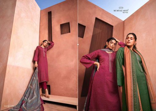 Mumtaz Arts Gazal Viscose Salwar Suit Catalog 6 Pcs 4 510x362 - Mumtaz Arts Gazal Viscose Salwar Suit Catalog 6 Pcs