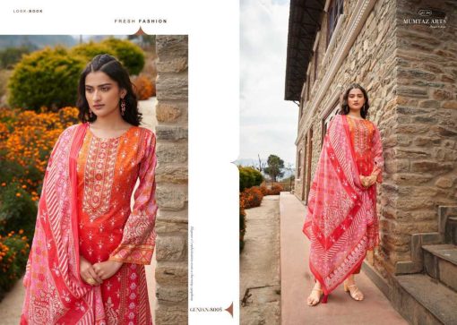 Mumtaz Arts Gunjan Viscose Salwar Suit Catalog 6 Pcs 4 510x363 - Mumtaz Arts Gunjan Viscose Salwar Suit Catalog 6 Pcs