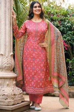 Mumtaz Arts Itrh Viscose Salwar Suit Catalog 6 Pcs