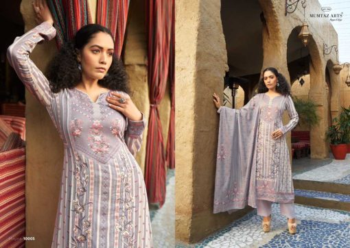 Mumtaz Arts Mayna Satin Salwar Suit Catalog 6 Pcs 5 510x362 - Mumtaz Arts Mayna Satin Salwar Suit Catalog 6 Pcs