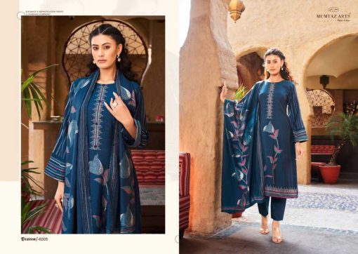 Mumtaz Arts Rozeen Muslin Salwar Suit Catalog 6 Pcs 4 1 510x362 - Mumtaz Arts Rozeen Muslin Salwar Suit Catalog 6 Pcs