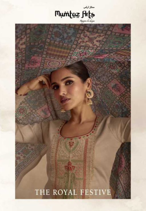 Mumtaz Arts The Royal Festive Satin Salwar Suit Catalog 7 Pcs 1 510x738 - Mumtaz Arts The Royal Festive Satin Salwar Suit Catalog 7 Pcs