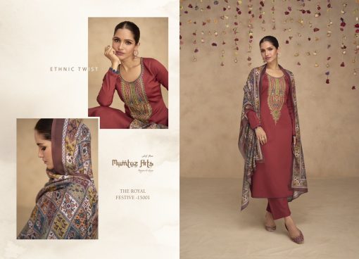 Mumtaz Arts The Royal Festive Satin Salwar Suit Catalog 7 Pcs 2 510x368 - Mumtaz Arts The Royal Festive Satin Salwar Suit Catalog 7 Pcs
