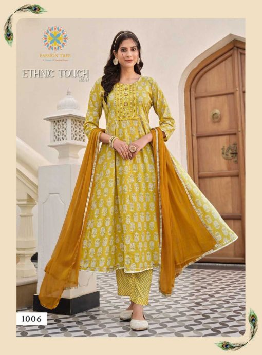 Passion Tree Ethnic Touch Vol 1 Kurti with Dupatta Bottom Cotton Catalog 8 Pcs 7 510x692 - Passion Tree Ethnic Touch Vol 1 Kurti with Dupatta Bottom Cotton Catalog 8 Pcs