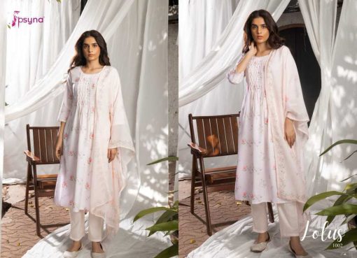 Psyna Lotus Kurti with Dupatta Bottom Cotton Catalog 6 Pcs 5 510x369 - Psyna Lotus Kurti with Dupatta Bottom Cotton Catalog 6 Pcs