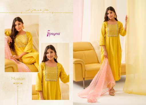 Psyna Muskan Vol 2 Kurti with Dupatta Bottom Viscose Catalog 6 Pcs 1 510x369 - Psyna Muskan Vol 2 Kurti with Dupatta Bottom Viscose Catalog 6 Pcs