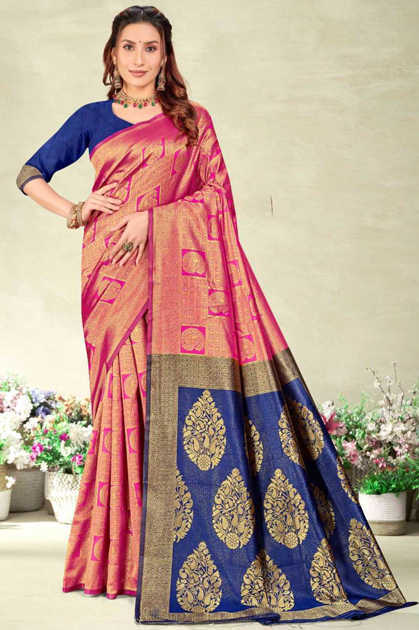 Ranjna Diomond Banarasi Silk Saree Sari Catalog 6 Pcs