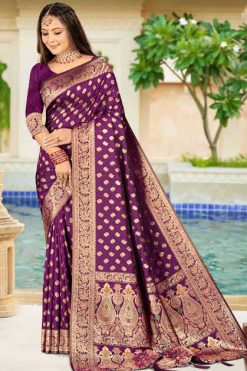 Ranjna Indian Beauty Banarasi Silk Saree Sari Catalog 6 Pcs