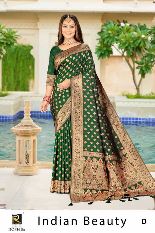 Ranjna Indian Beauty Banarasi Silk Saree Sari Catalog 6 Pcs 3 510x765 - Ranjna Indian Beauty Banarasi Silk Saree Sari Catalog 6 Pcs