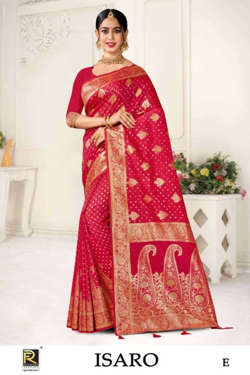Ranjna Isaro Banarasi Silk Saree Sari Catalog 6 Pcs 2 510x765 - Ranjna Isaro Banarasi Silk Saree Sari Catalog 6 Pcs