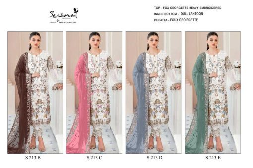 Serene S 213 A D Georgette Salwar Suit Catalog 4 Pcs 17 510x340 - Serene S 213 A-D Georgette Salwar Suit Catalog 4 Pcs