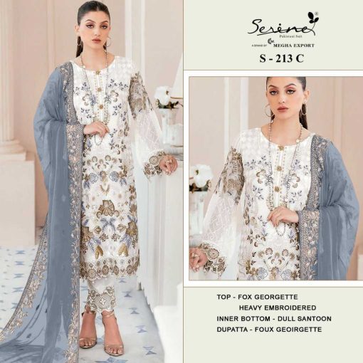 Serene S 213 A D Georgette Salwar Suit Catalog 4 Pcs 3 510x510 - Serene S 213 A-D Georgette Salwar Suit Catalog 4 Pcs