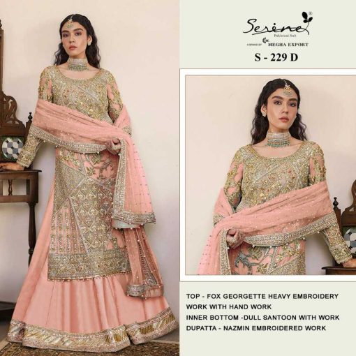 Serene S 229 A D Georgette Salwar Suit Catalog 4 Pcs 3 510x510 - Serene S 229 A-D Georgette Salwar Suit Catalog 4 Pcs