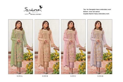 Serene S 253 A D Georgette Salwar Suit Catalog 4 Pcs 17 510x340 - Serene S 253 A-D Georgette Salwar Suit Catalog 4 Pcs