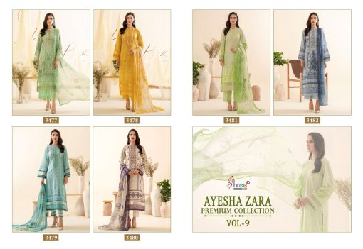Shree Fabs Ayesha Zara Premium Collection Vol 9 Cotton Chiffon Salwar Suit Catalog 6 Pcs 13 510x351 - Shree Fabs Ayesha Zara Premium Collection Vol 9 Cotton Chiffon Salwar Suit Catalog 6 Pcs