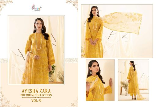 Shree Fabs Ayesha Zara Premium Collection Vol 9 Cotton Chiffon Salwar Suit Catalog 6 Pcs 4 510x351 - Shree Fabs Ayesha Zara Premium Collection Vol 9 Cotton Chiffon Salwar Suit Catalog 6 Pcs