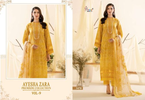 Shree Fabs Ayesha Zara Premium Collection Vol 9 Cotton Chiffon Salwar Suit Catalog 6 Pcs 5 510x351 - Shree Fabs Ayesha Zara Premium Collection Vol 9 Cotton Chiffon Salwar Suit Catalog 6 Pcs