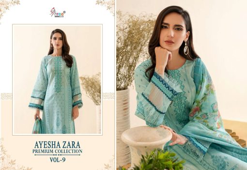 Shree Fabs Ayesha Zara Premium Collection Vol 9 Cotton Chiffon Salwar Suit Catalog 6 Pcs 6 510x351 - Shree Fabs Ayesha Zara Premium Collection Vol 9 Cotton Chiffon Salwar Suit Catalog 6 Pcs