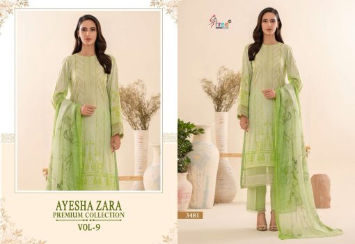 Shree Fabs Ayesha Zara Premium Collection Vol 9 Cotton Chiffon Salwar Suit Catalog 6 Pcs 9 510x351 - Shree Fabs Ayesha Zara Premium Collection Vol 9 Cotton Chiffon Salwar Suit Catalog 6 Pcs