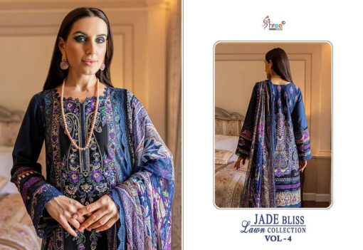 Shree Fabs Jade Bliss Lawn Collection Vol 4 Cotton Chiffon Salwar Suit Catalog 4 Pcs 4 510x351 - Shree Fabs Jade Bliss Lawn Collection Vol 4 Cotton Chiffon Salwar Suit Catalog 4 Pcs