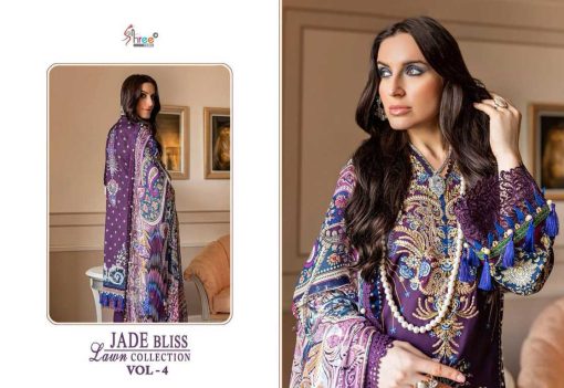 Shree Fabs Jade Bliss Lawn Collection Vol 4 Cotton Chiffon Salwar Suit Catalog 4 Pcs 7 510x351 - Shree Fabs Jade Bliss Lawn Collection Vol 4 Cotton Chiffon Salwar Suit Catalog 4 Pcs