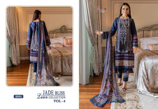 Shree Fabs Jade Bliss Lawn Collection Vol 4 Cotton Chiffon Salwar Suit Catalog 4 Pcs 8 510x351 - Shree Fabs Jade Bliss Lawn Collection Vol 4 Cotton Chiffon Salwar Suit Catalog 4 Pcs