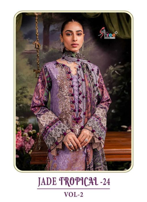 Shree Fabs Jade Tropical 24 Vol 2 Chiffon Cotton Salwar Suit Catalog 4 Pcs 1 510x701 - Shree Fabs Jade Tropical 24 Vol 2 Chiffon Cotton Salwar Suit Catalog 4 Pcs