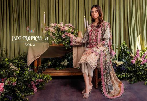 Shree Fabs Jade Tropical 24 Vol 2 Chiffon Cotton Salwar Suit Catalog 4 Pcs 4 510x351 - Shree Fabs Jade Tropical 24 Vol 2 Chiffon Cotton Salwar Suit Catalog 4 Pcs