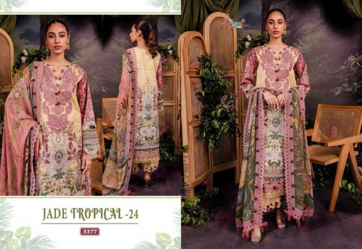 Shree Fabs Jade Tropical Vol 24 Chiffon Cotton Salwar Suit Catalog 4 Pcs 5 510x351 - Shree Fabs Jade Tropical Vol 24 Chiffon Cotton Salwar Suit Catalog 4 Pcs