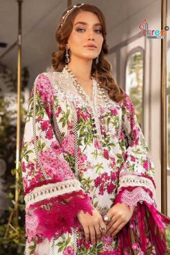 Shree Fabs Mariya B MPrint Vol 15 Chiffon Cotton Salwar Suit Catalog 7 Pcs