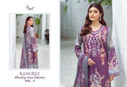 Shree Fabs Rangrez Luxury Lawn Collection Vol 3 Chiffon Cotton Salwar Suit Catalog 4 Pcs 2 510x351 - Shree Fabs Rangrez Luxury Lawn Collection Vol 3 Chiffon Cotton Salwar Suit Catalog 4 Pcs