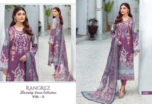 Shree Fabs Rangrez Luxury Lawn Collection Vol 3 Chiffon Cotton Salwar Suit Catalog 4 Pcs 3 510x351 - Shree Fabs Rangrez Luxury Lawn Collection Vol 3 Chiffon Cotton Salwar Suit Catalog 4 Pcs