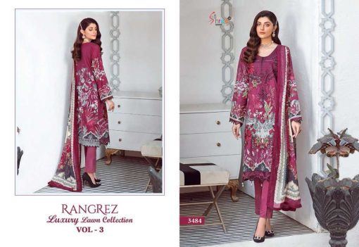 Shree Fabs Rangrez Luxury Lawn Collection Vol 3 Chiffon Cotton Salwar Suit Catalog 4 Pcs 6 510x351 - Shree Fabs Rangrez Luxury Lawn Collection Vol 3 Chiffon Cotton Salwar Suit Catalog 4 Pcs