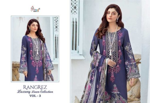 Shree Fabs Rangrez Luxury Lawn Collection Vol 3 Chiffon Cotton Salwar Suit Catalog 4 Pcs 7 510x351 - Shree Fabs Rangrez Luxury Lawn Collection Vol 3 Chiffon Cotton Salwar Suit Catalog 4 Pcs