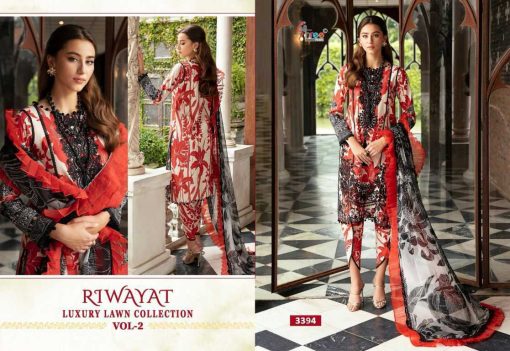 Shree Fabs Riwayat Luxury Lawn Collection Vol 2 Chiffon Cotton Salwar Suit Catalog 7 Pcs 11 510x351 - Shree Fabs Riwayat Luxury Lawn Collection Vol 2 Chiffon Cotton Salwar Suit Catalog 7 Pcs