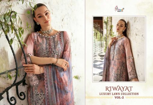 Shree Fabs Riwayat Luxury Lawn Collection Vol 2 Chiffon Cotton Salwar Suit Catalog 7 Pcs 2 510x351 - Shree Fabs Riwayat Luxury Lawn Collection Vol 2 Chiffon Cotton Salwar Suit Catalog 7 Pcs