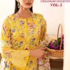 Shree Fabs Sana Safinaz Chikankari Collection Vol 2 NX Chiffon Cotton Salwar Suit Catalog 4 Pcs