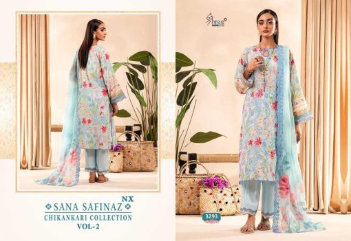 Shree Fabs Sana Safinaz Chikankari Collection Vol 2 NX Chiffon Cotton Salwar Suit Catalog 4 Pcs 3 510x351 - Shree Fabs Sana Safinaz Chikankari Collection Vol 2 NX Chiffon Cotton Salwar Suit Catalog 4 Pcs