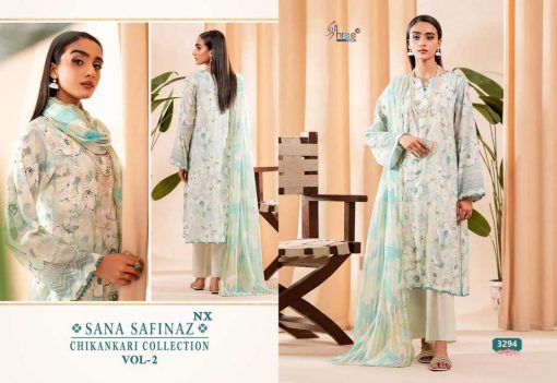 Shree Fabs Sana Safinaz Chikankari Collection Vol 2 NX Chiffon Cotton Salwar Suit Catalog 4 Pcs 5 510x351 - Shree Fabs Sana Safinaz Chikankari Collection Vol 2 NX Chiffon Cotton Salwar Suit Catalog 4 Pcs