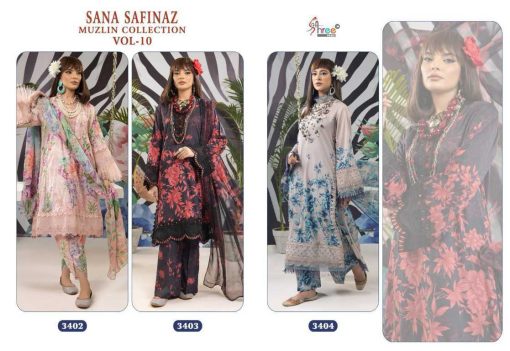 Shree Fabs Sana Safinaz Muzlin Collection Vol 10 Chiffon Cotton Salwar Suit Catalog 3 Pcs 5 510x351 - Shree Fabs Sana Safinaz Muzlin Collection Vol 10 Chiffon Cotton Salwar Suit Catalog 3 Pcs