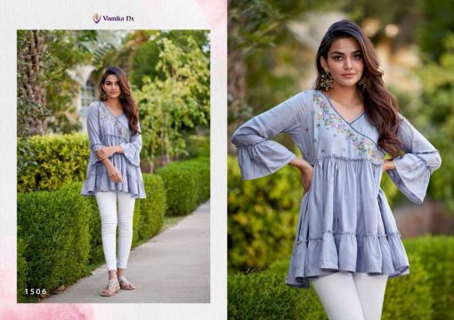 Vamika Rang Mahal Vol 2 Rayon Tops Catalog 4 Pcs 5 510x359 - Vamika Rang Mahal Vol 2 Rayon Tops Catalog 4 Pcs