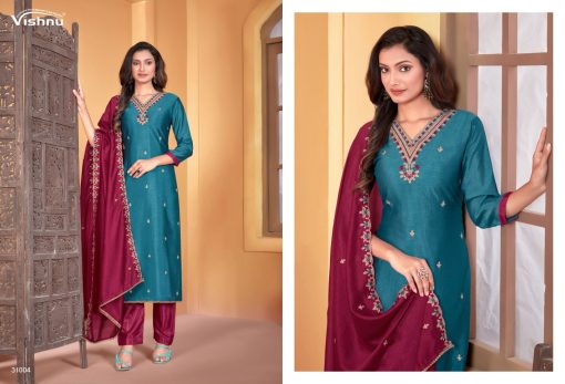 Vishnu Jashn A Noor Silk Salwar Suit Catalog 10 Pcs 5 510x347 - Vishnu Jashn A Noor Silk Salwar Suit Catalog 10 Pcs