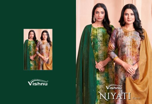 Vishnu Niyati Vol 2 Silk Salwar Suit Catalog 10 Pcs 9 510x347 - Vishnu Niyati Vol 2 Silk Salwar Suit Catalog 10 Pcs