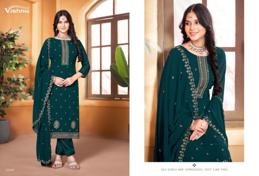 Vishnu Ramiza Vol 3 Georgette Salwar Suit Catalog 8 Pcs 1 510x347 - Vishnu Ramiza Vol 3 Georgette Salwar Suit Catalog 8 Pcs