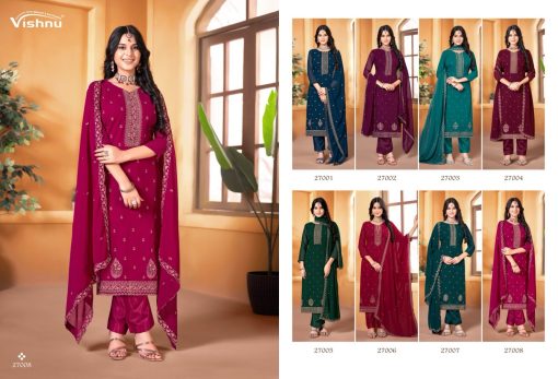 Vishnu Ramiza Vol 3 Georgette Salwar Suit Catalog 8 Pcs 11 510x347 - Vishnu Ramiza Vol 3 Georgette Salwar Suit Catalog 8 Pcs